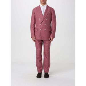 Brunello Cucinelli Suit Men Coral